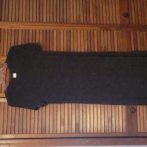 90s Citiknits Chocolate Brown Dress